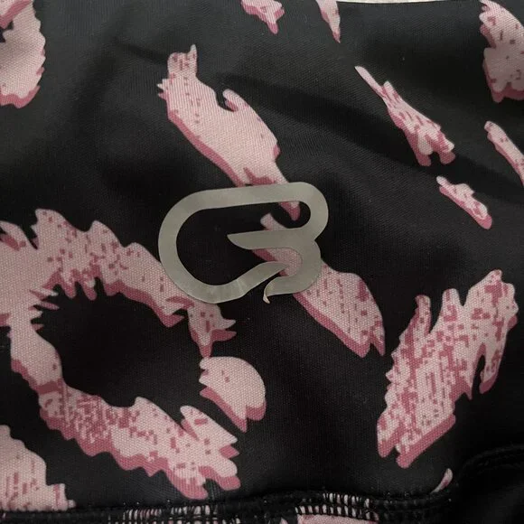 Cyclebar Pink Printed Leggings - Picture 2 of 3